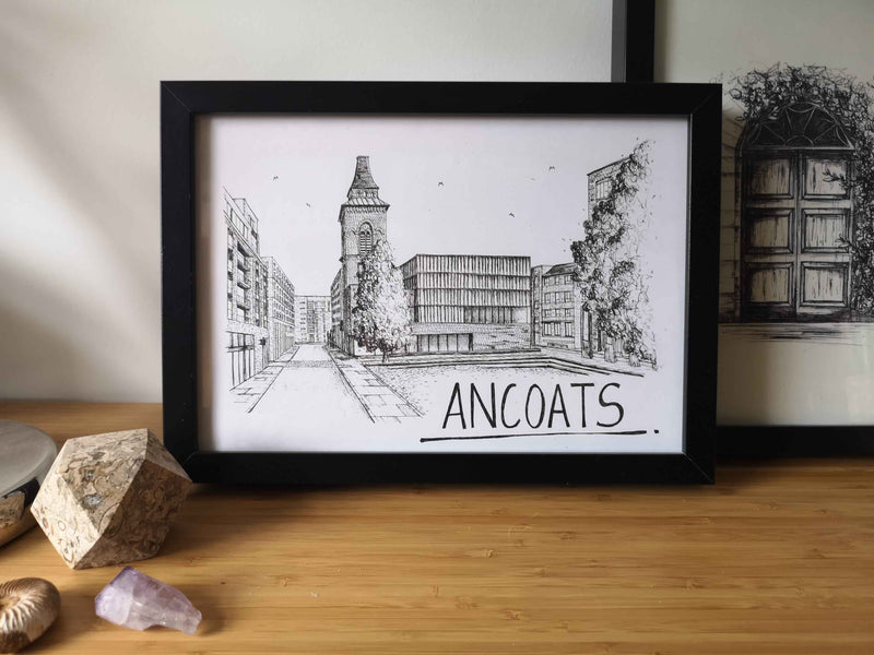 Ancoats Skyline Print by Christopher Walster